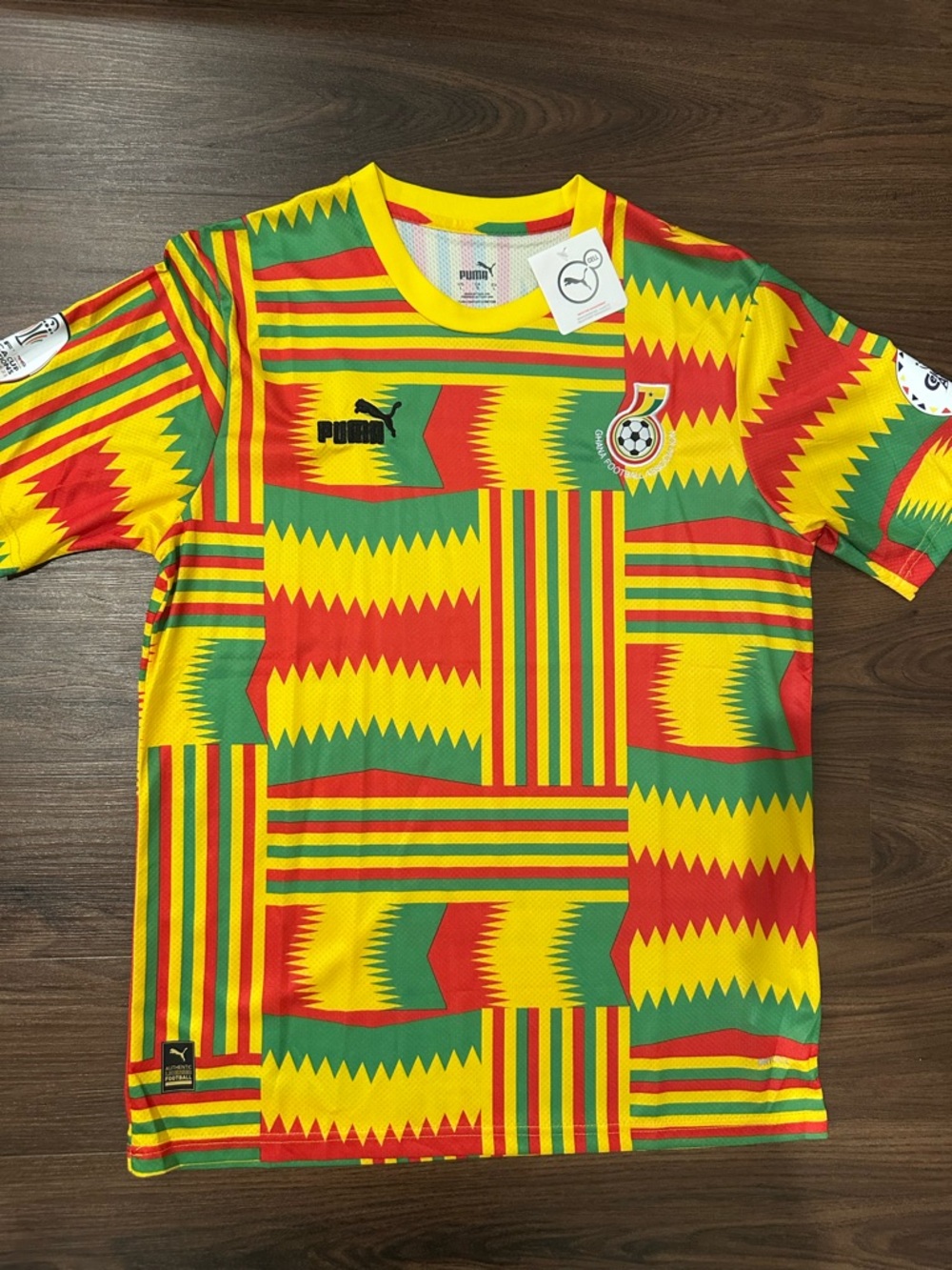 Ghana Black Stars Football Soccer Culture Jersey - Picture 2 of 5